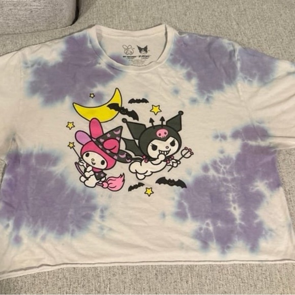 Hot Topic Tops - Kuromi x My Melody Halloween Tshirt